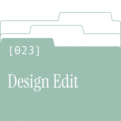 Filed under: Design Edit