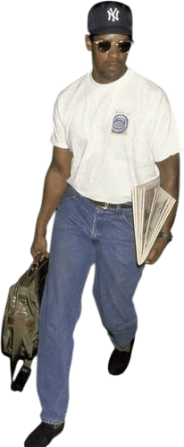 Denzel Washington at LAX (1993)