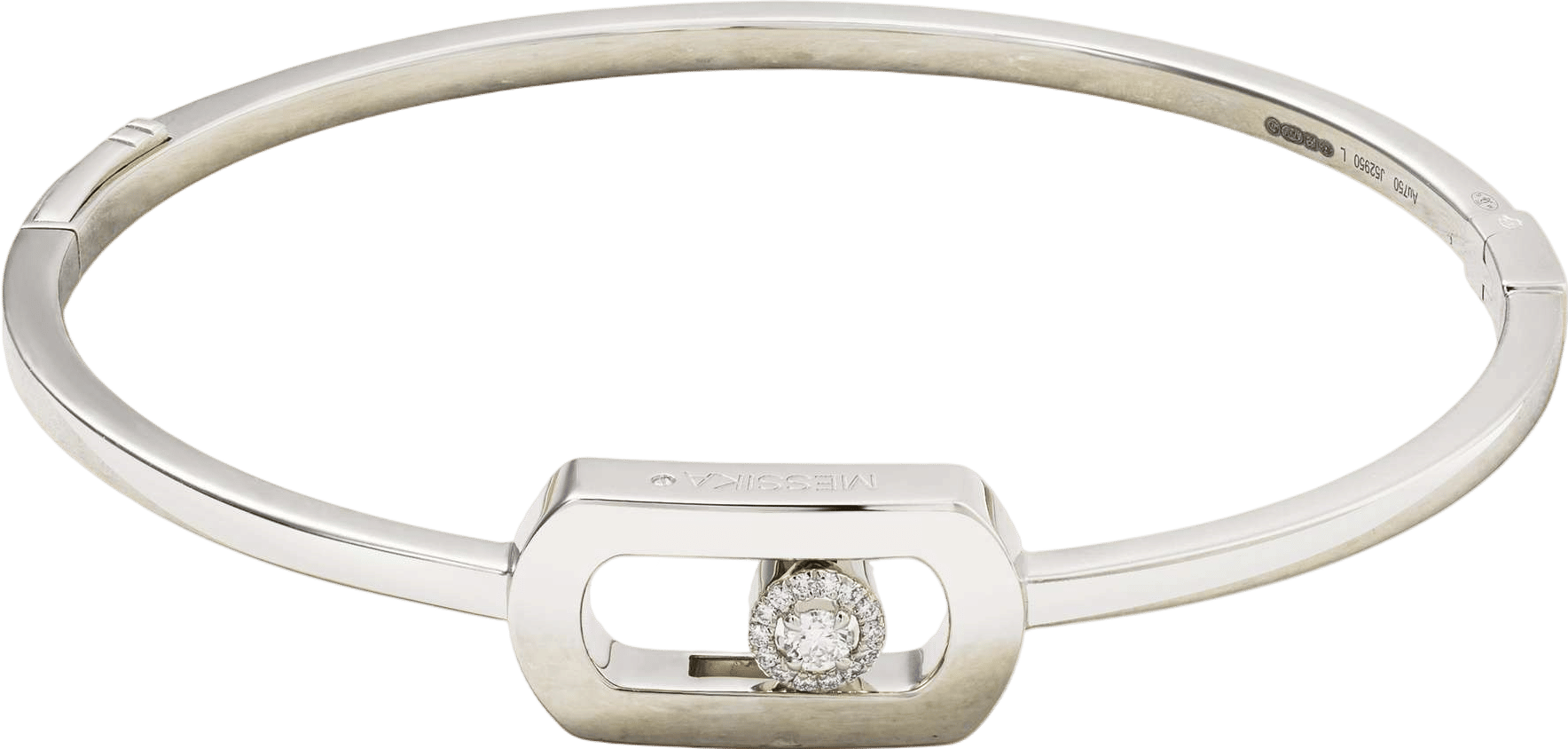 So Move 18k White Gold Diamond Bracelet
