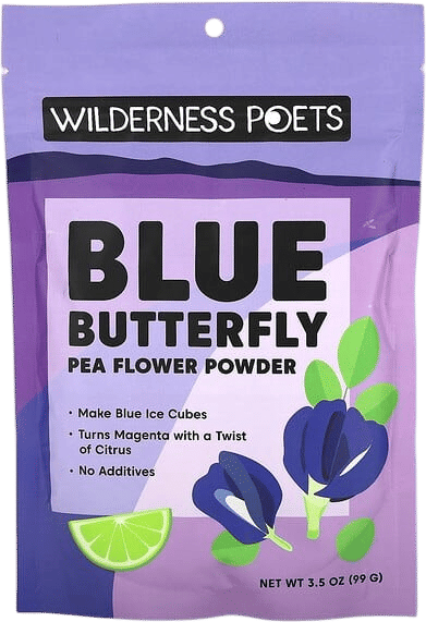 Wilderness Poets, Blue Butterfly Pea Flower Powder, 3.5 oz (99 g)