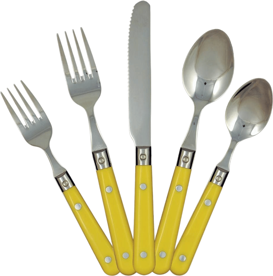 Le Prix Cutlery in Yellow