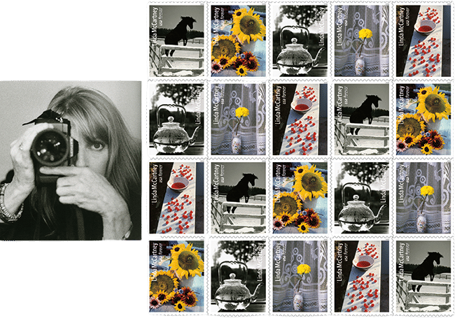Linda McCartney Stamps