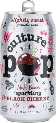Black Cherry Probiotic Soda