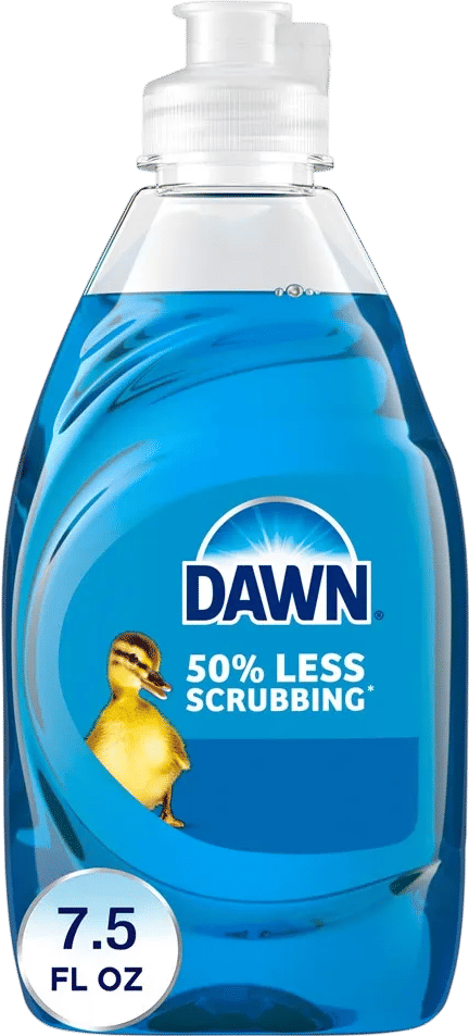 Dawn dish soap BUT ONLY for Grease Stains