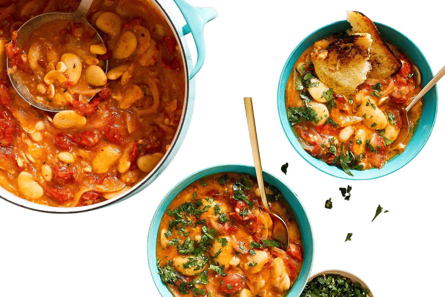 Roasted Tomato and White Bean Stew Recipe • 5★ • 30 min