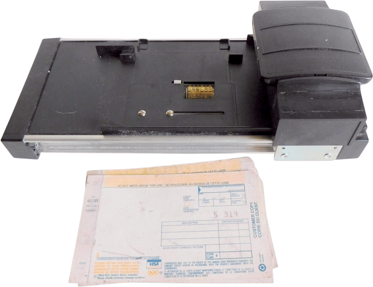 Vintage Credit Card Imprinter