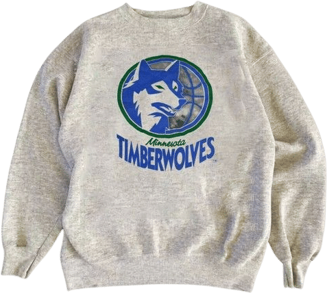 Vintage Minnesota Timberwolves Sweatshirt