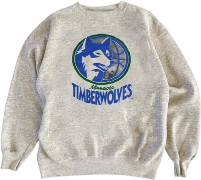Vintage Minnesota Timberwolves Sweatshirt