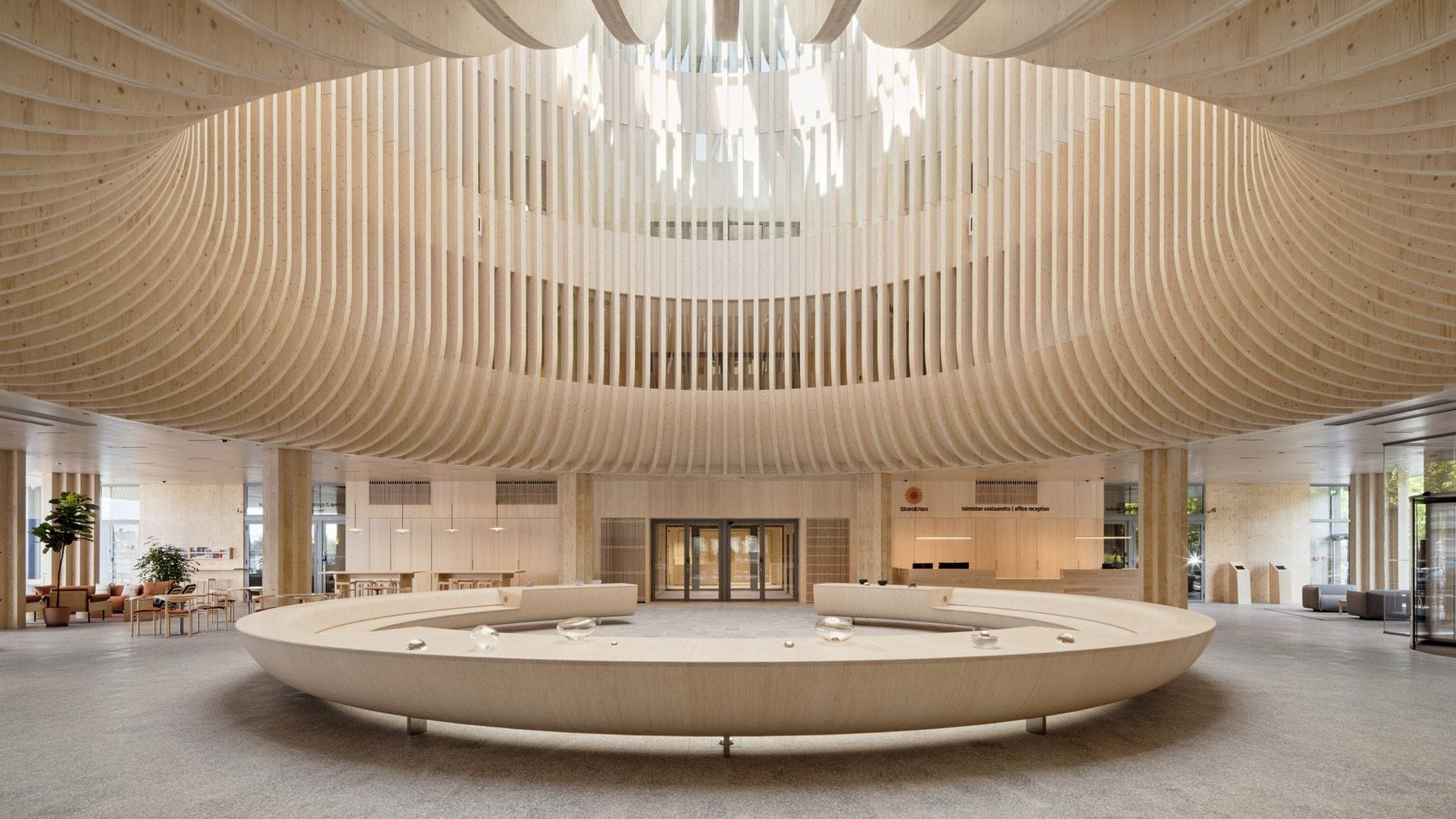 Anttinen Oiva Architects' Mass Timber HQ for Stora Enso