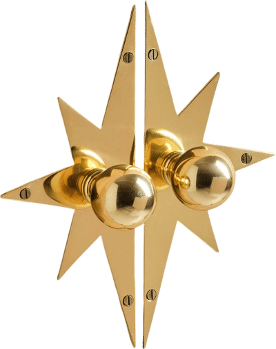 Pair of Star Backplates
