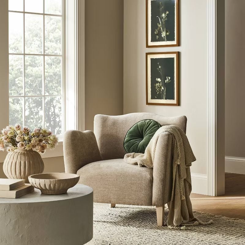 Wingback arm chair so chic