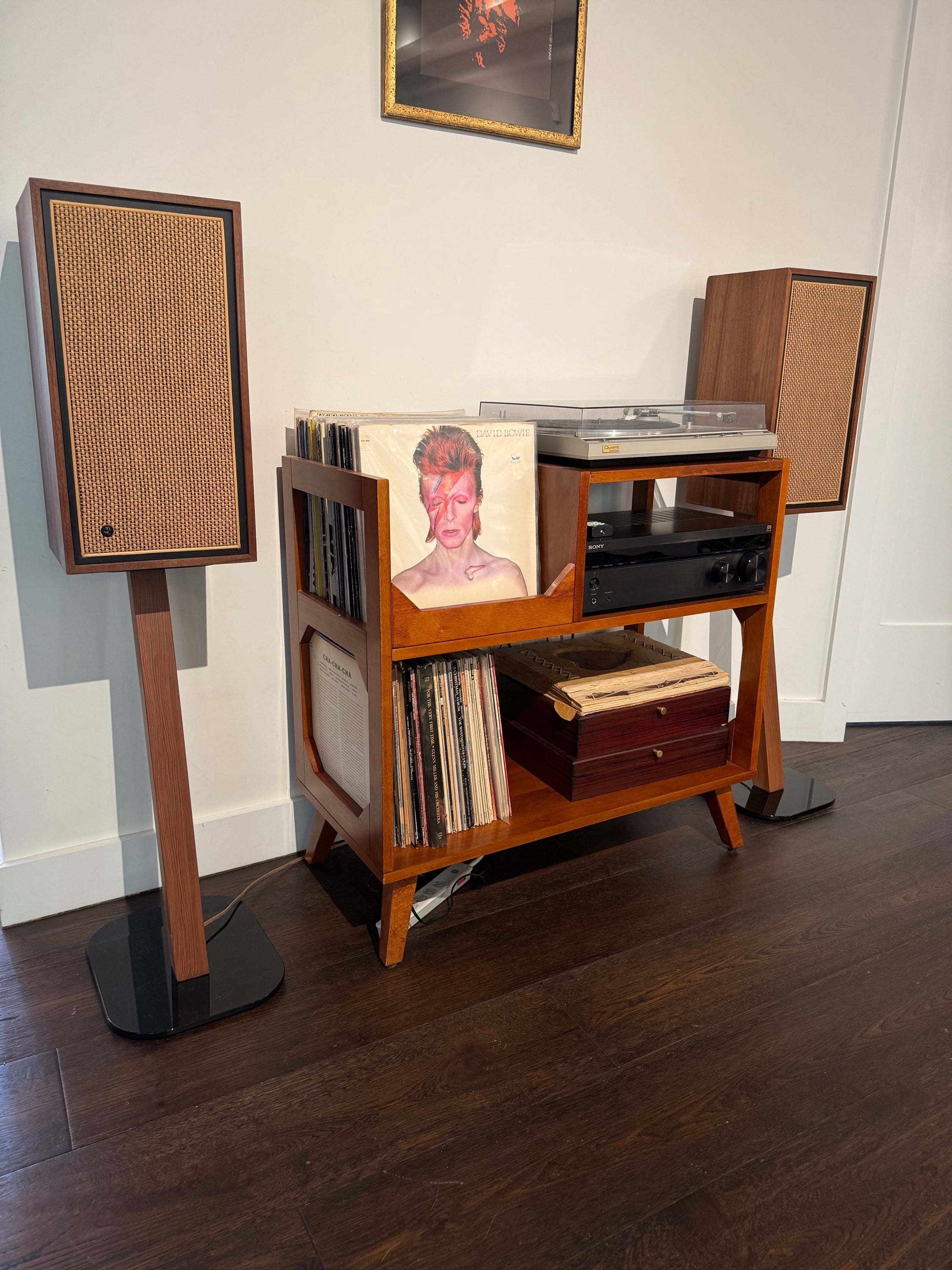 Crosley Asheville Medium Record Storage Console