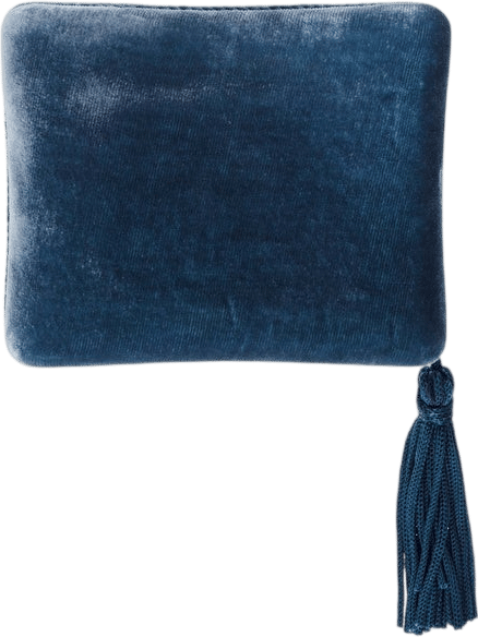 Blue Velvet Jewelry Box