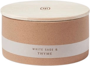 threshold white sage and thyme candle