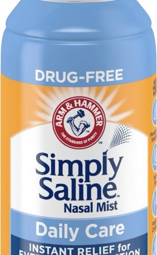 Saline spray