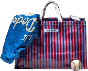 PUEBCO Covered School Tie Fabric Market Bag