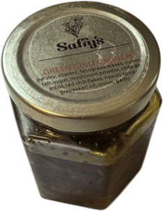 Saffys Green Chili Crunch