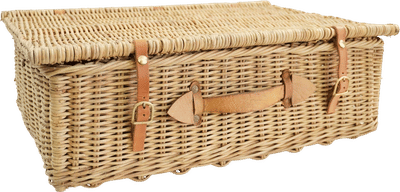Vintage Wicker Picnic Basket