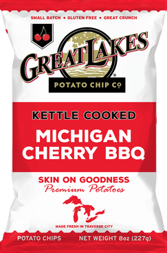 Great Lakes Michigan Cherry BBQ Potato Chips