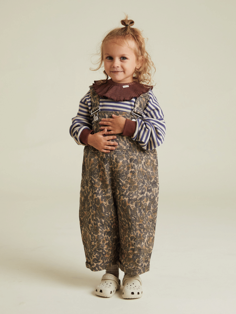 Blythe Leopard Dungaree