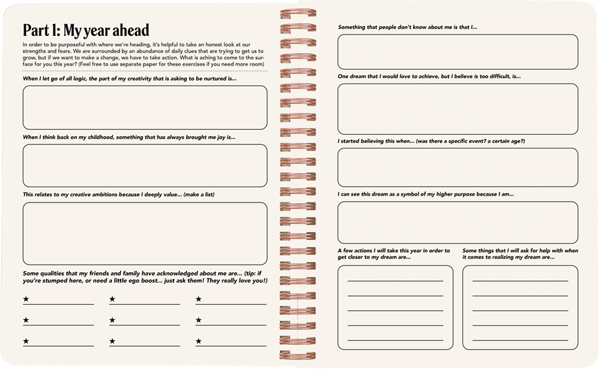 The Rainbow Vision Undated Planner