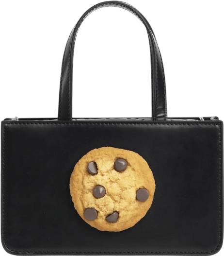 Puppets and Puppets Small Leather Cookie Bag