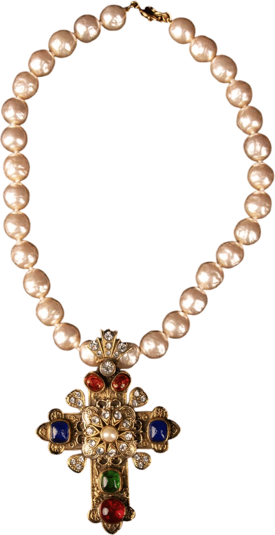 Pearl Choker Necklace (circa 1985)