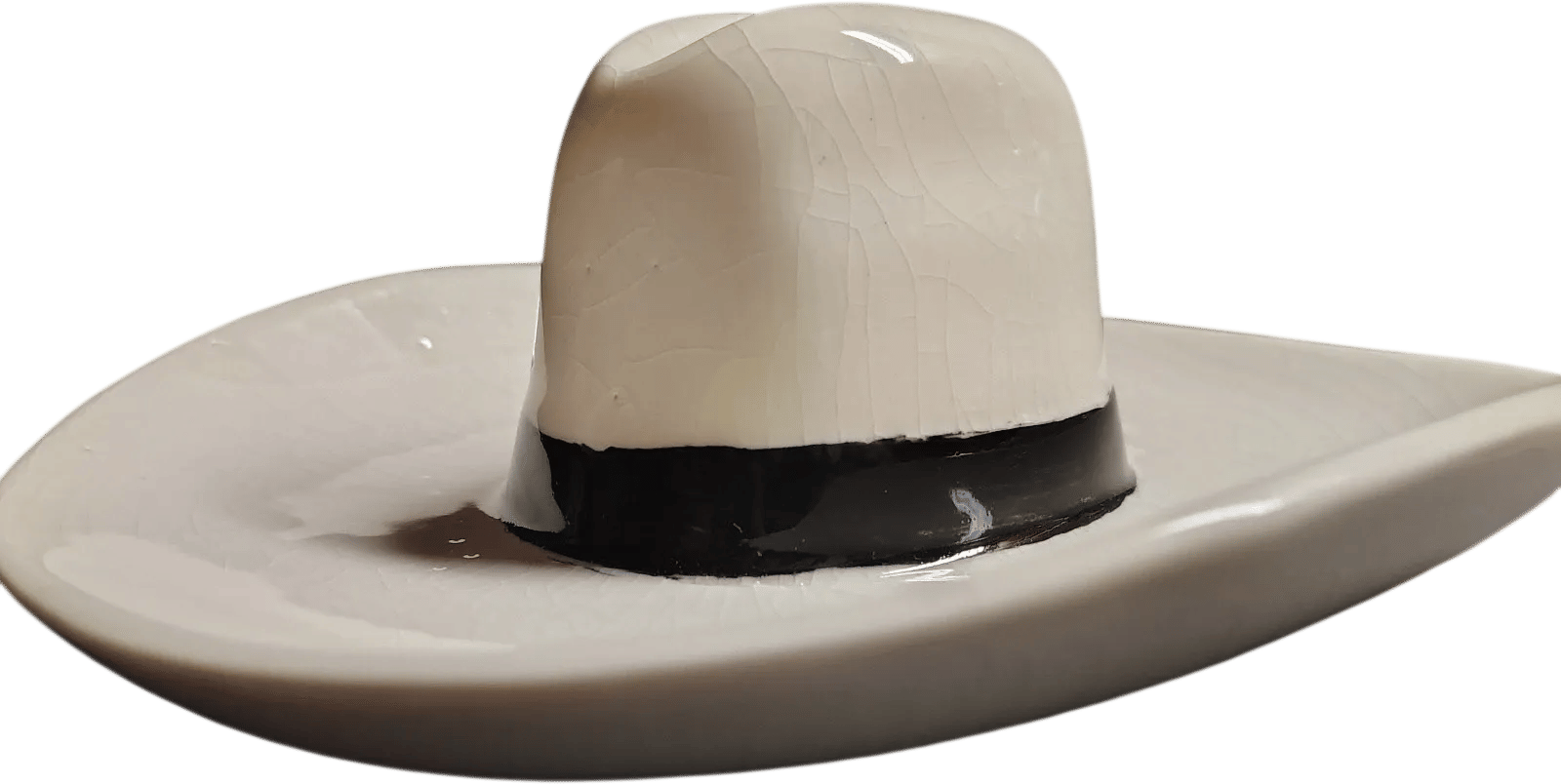 Vintage Cowboy Hat Ashtray (California Pottery)
