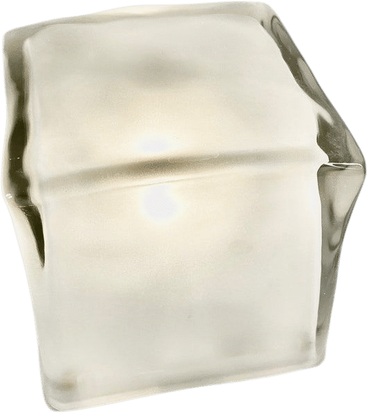Vintage IKEA Iviken Ice Cube Table Lamp (1990s)