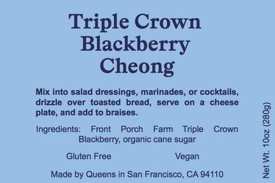Triple Crown Blackberry Cheong