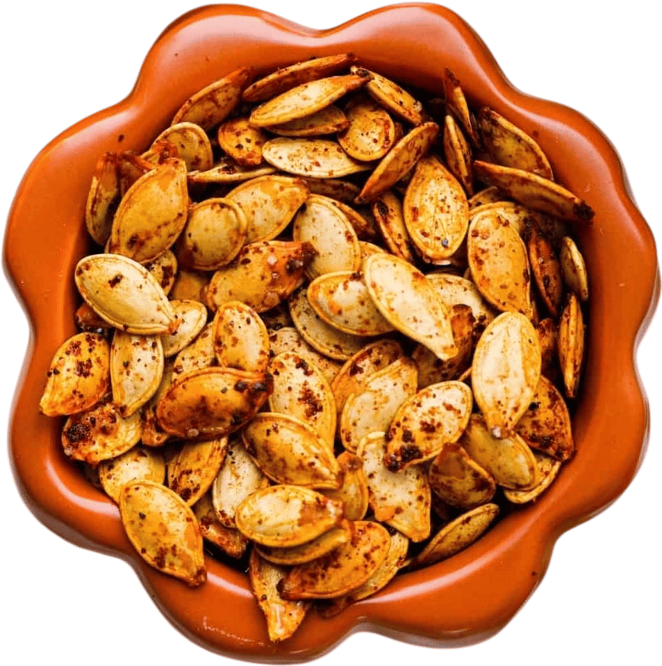 roasted pumpkin seeds