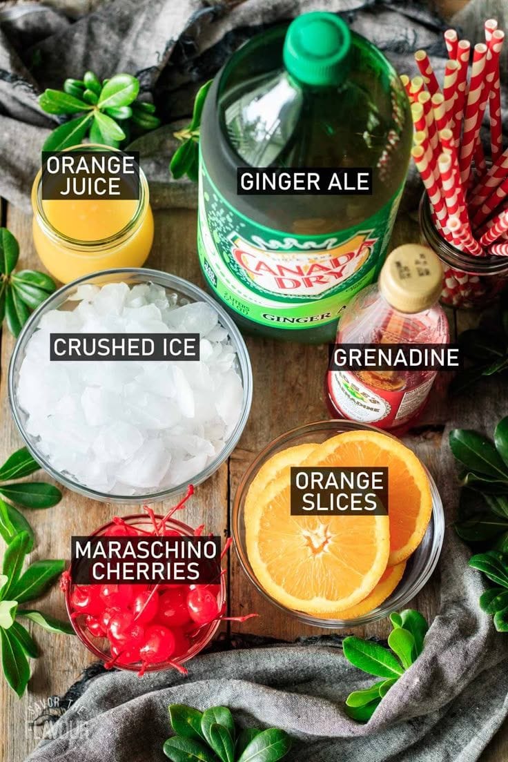 Shirley Temple Recipe