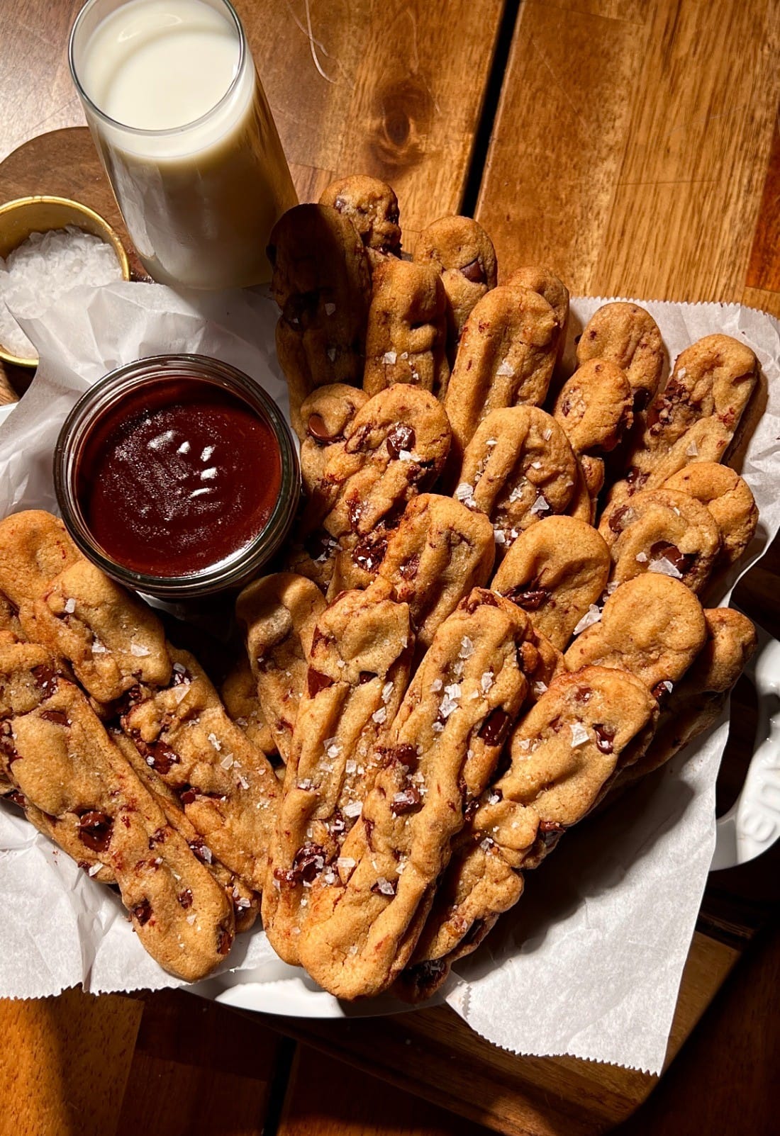 Brown Butter Chocolate Chip Cookie Fries (Well Made by Kiley)