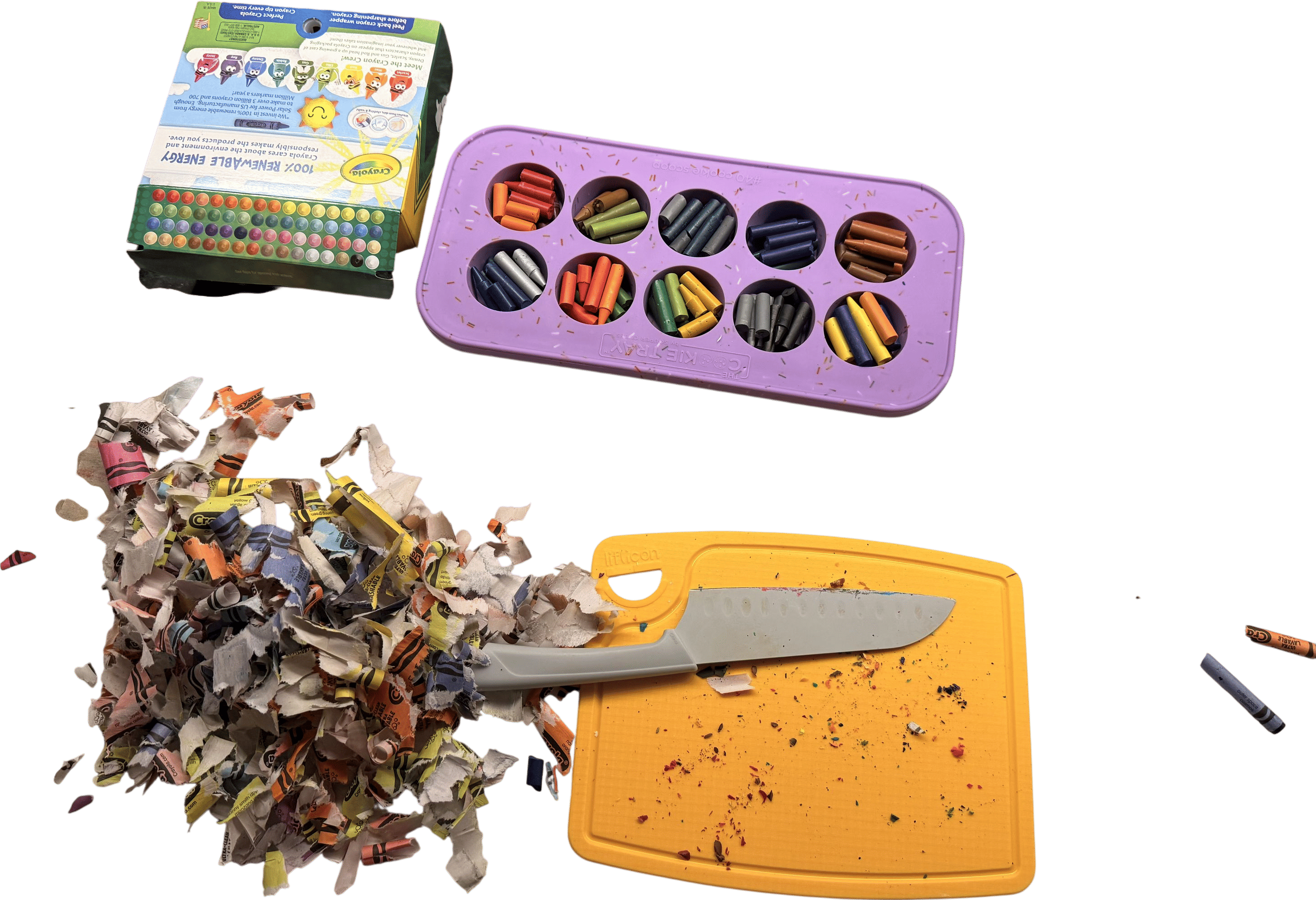 A Crayon Melting Activity