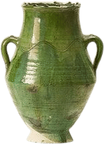 Vintage Moroccan Ceramic Vase