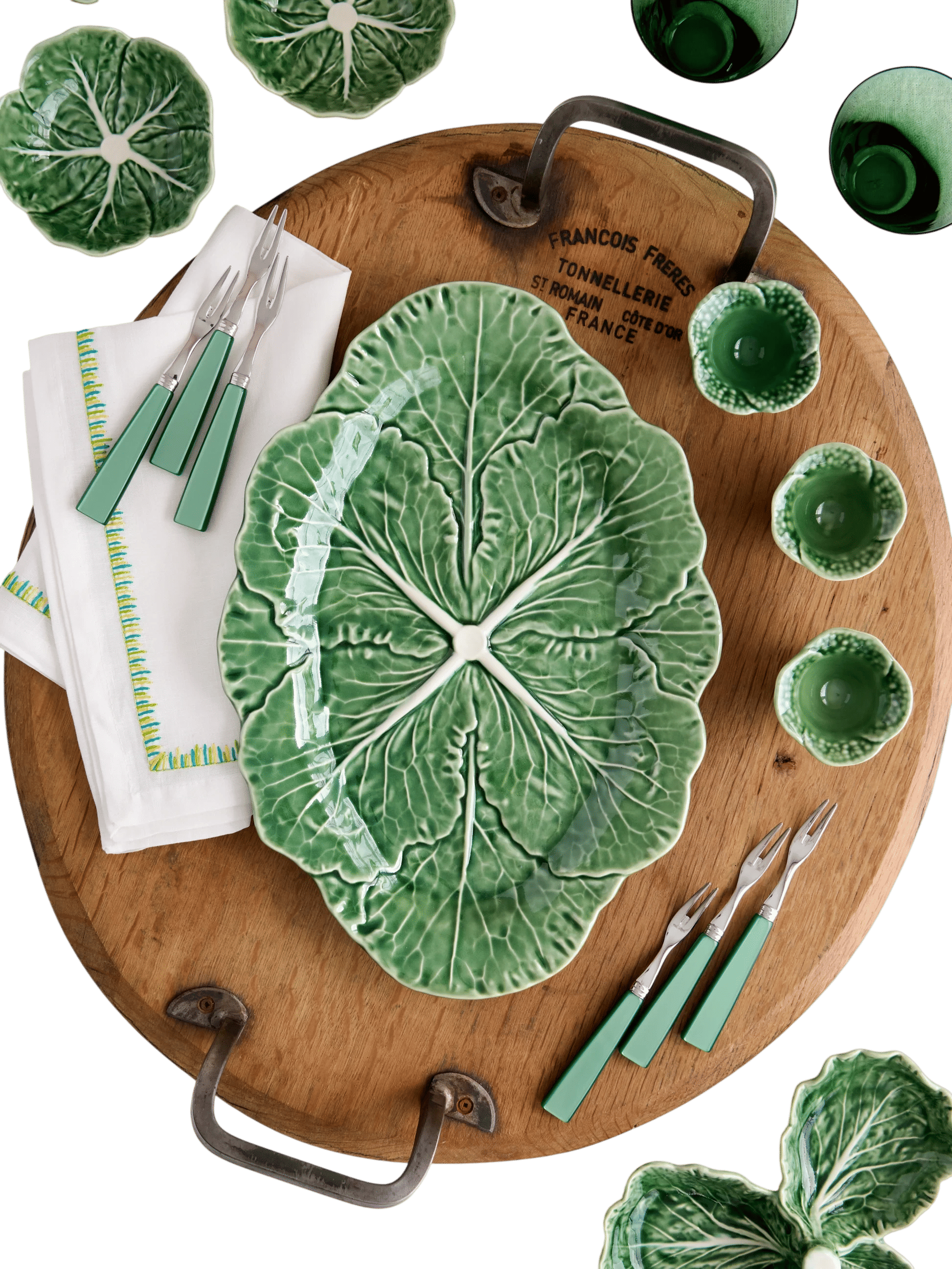 Bordallo Pinheiro bowls and plates