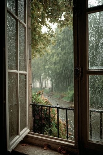 Opening Windows When it’s Raining