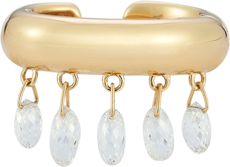 Briolette Ear Cuff
