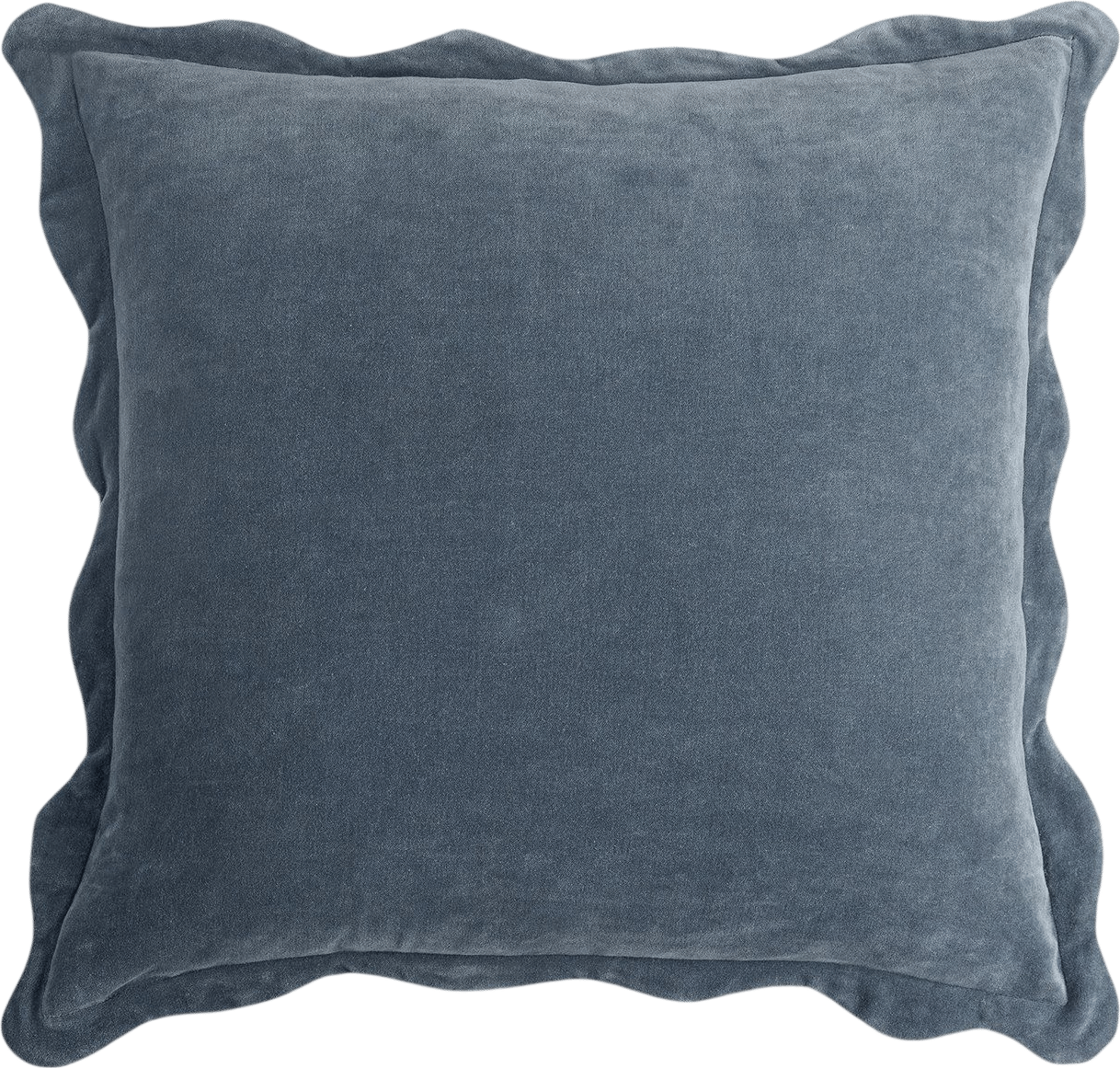 Scalloped Edge Throw Pillow