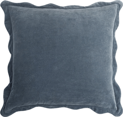 Scalloped Edge Throw Pillow