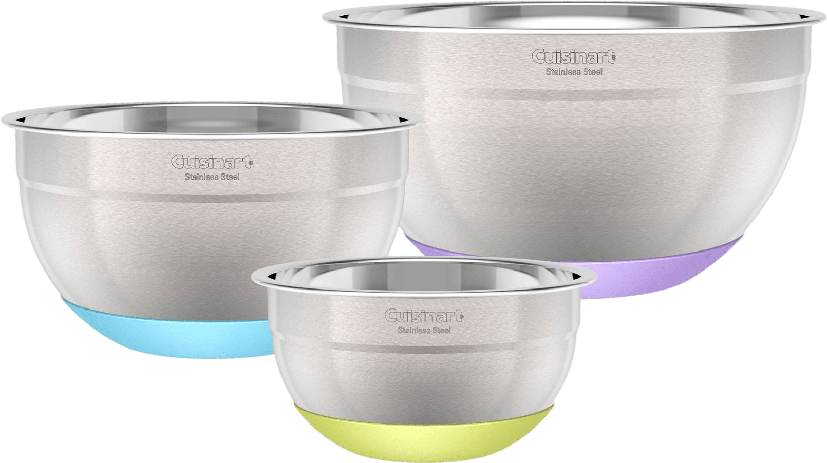 Cuisinart Mixing Bowls with Non-slip Base (Set of 3)