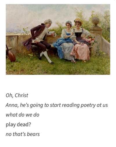 Women Having a Terrible Time at Parties in Western Art History