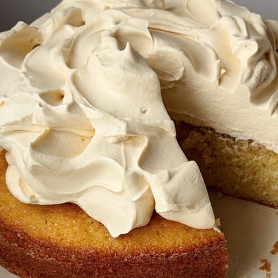 Burnt Honey Cream & Orange Cake Recipe