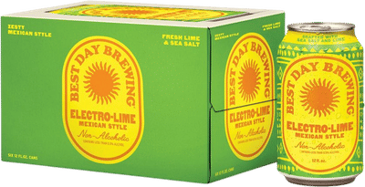 Electro-Lime Non-Alcoholic Beer