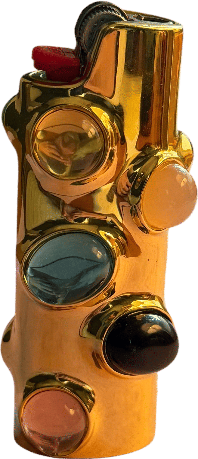 Edie Parker x Wes Anderson lighter cover