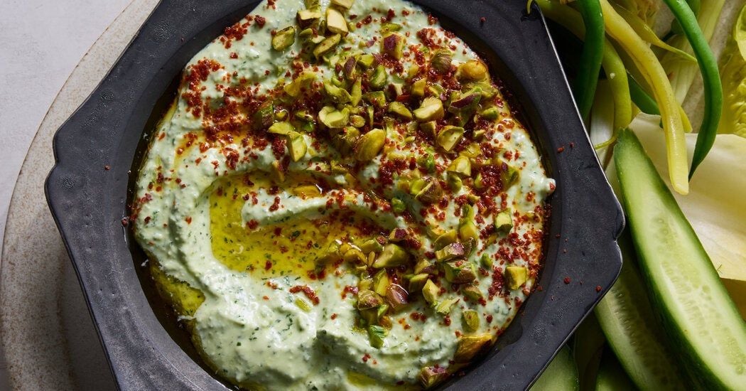 Green Feta Dip Recipe