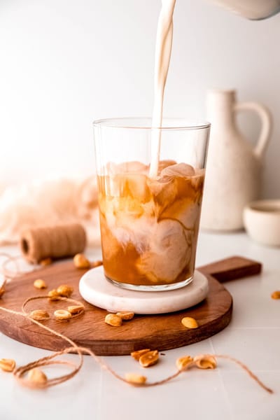Iced Peanut Butter Latte Recipe