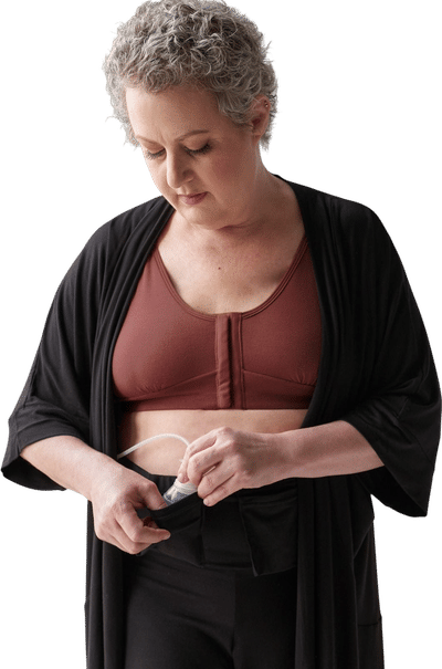 Miena Robe with Drain Management Belt