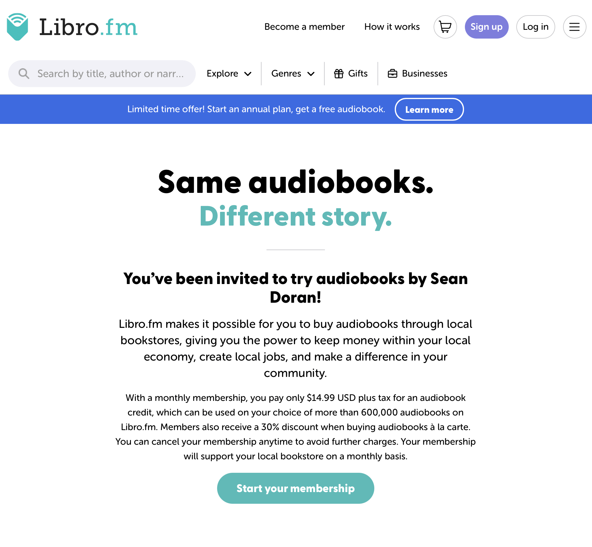 Referral: Libro.fm