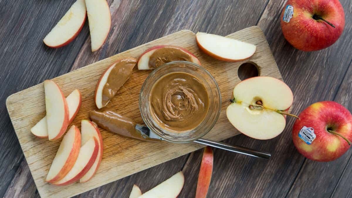 Apple and peanut butter